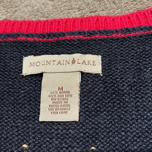 Mountain Lake Women’s Zipper Sweater Vest Size M - Picture 6 of 7